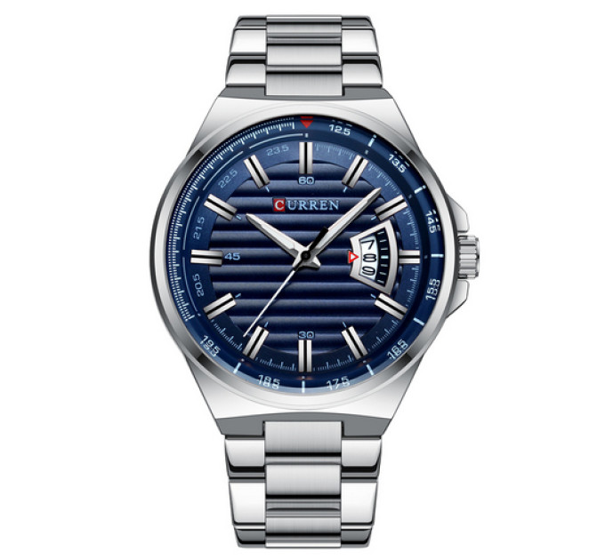 Curren 8375 Silver-Blue