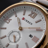 Curren 8471 Silver-Gold-White