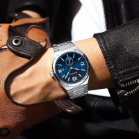 Curren 8471 Silver-Blue