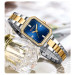 Curren 9102 Silver-Gold-Blue