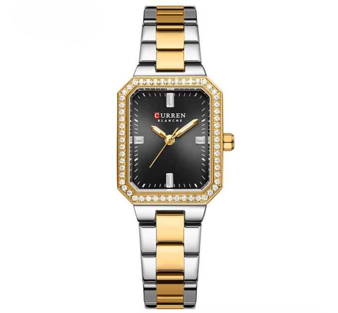 Curren 9102 Silver-Gold-Black