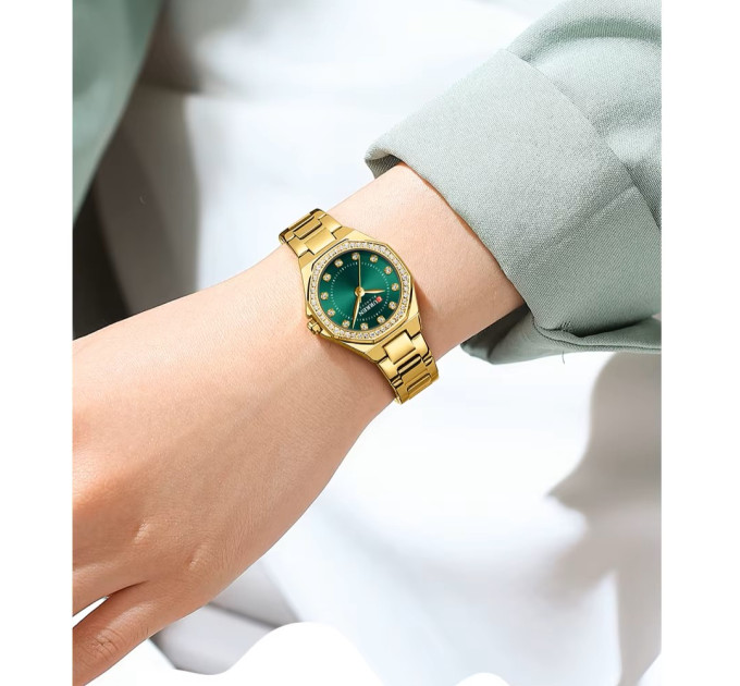 Curren 9100 Gold-Green