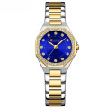 Curren 9100 Silver-Gold-Blue