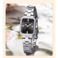 Curren 9102 Silver-Black