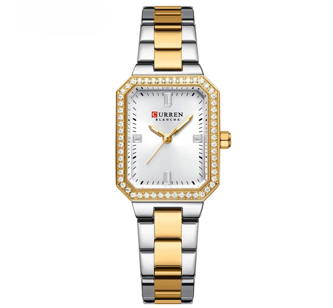 Curren 9102 Silver-Gold-White