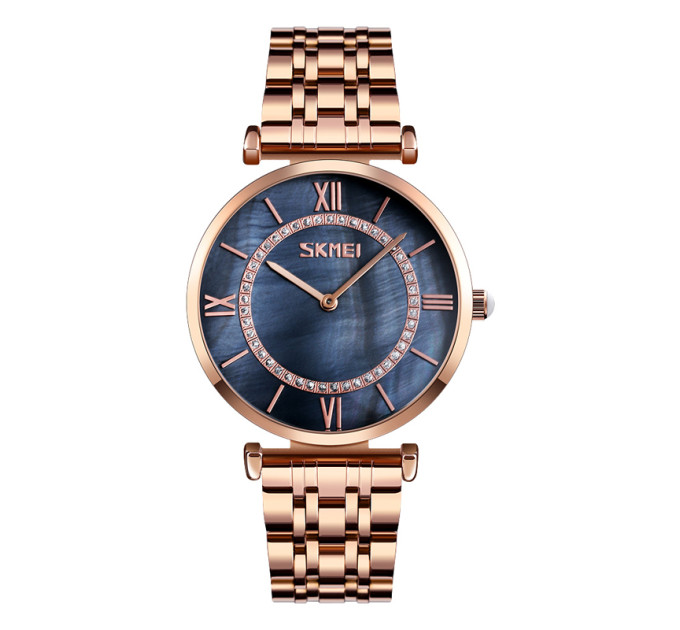 Skmei 9198RGBKH-B Rose Gold-Black Men Size SALE