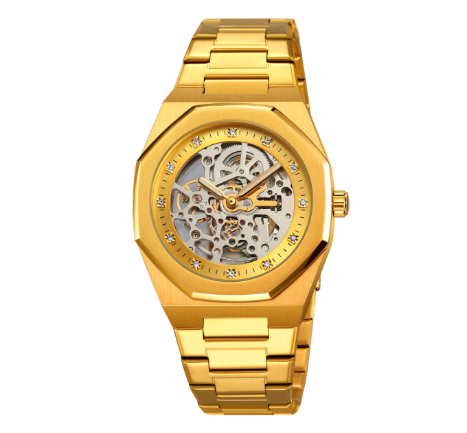 Skmei M034SGD Gold Steel