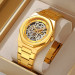 Skmei M034SGD Gold Steel