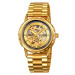 Skmei M035SGD Gold Steel
