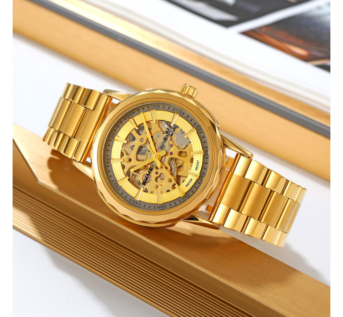 Skmei M035SGD Gold Steel
