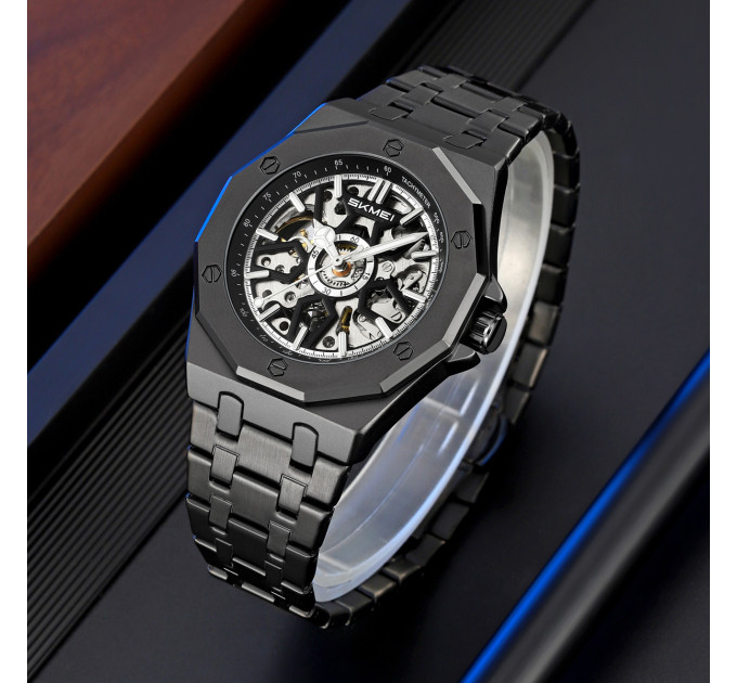 Skmei M036SBK Black Steel