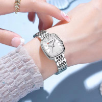 Curren 9093 Silver-White