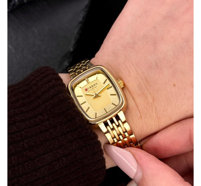 Curren 9093 Gold-Gold