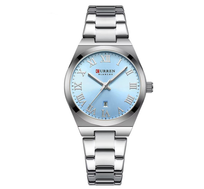 Curren 9095 Silver-Blue