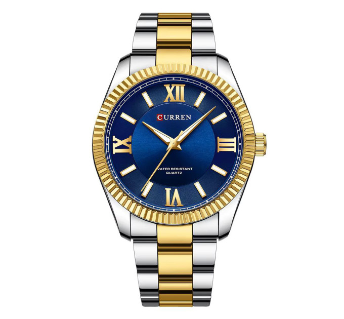 Curren 8453 Gold-Silver-Blut