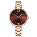 Curren 9017 Rose Gold-Red