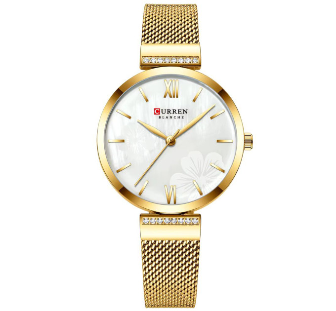 Curren 9067 Gold-White