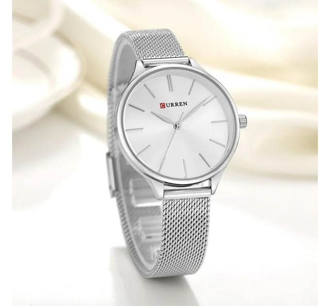Curren 9024 Silver-White