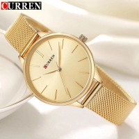 Curren 9024 Gold-Gold