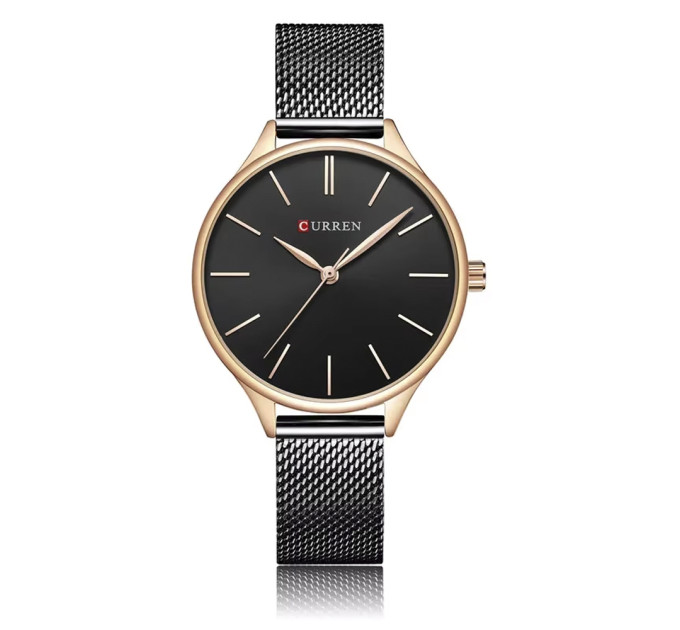 Curren 9024 Black-Rose Gold