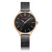 Curren 9024 Black-Rose Gold
