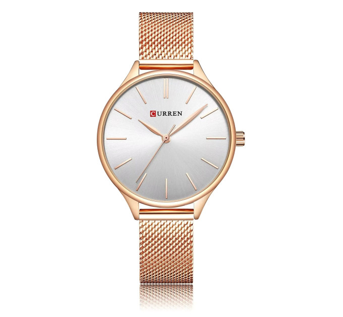 Curren 9024 Rose Gold-White