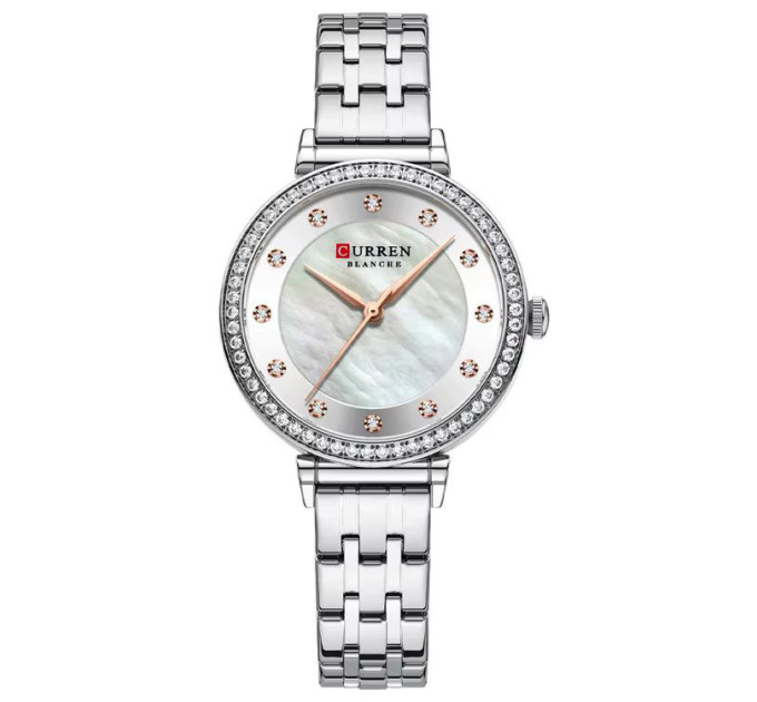 Curren 9087 Silver-White