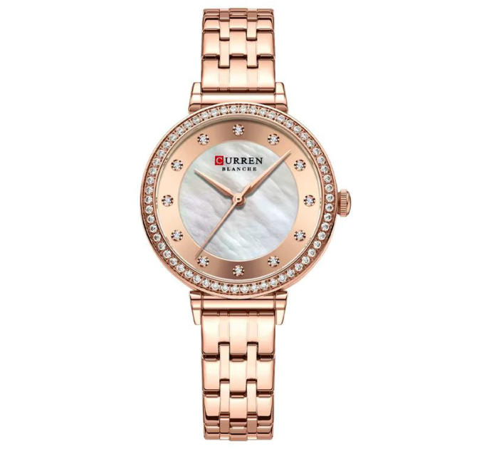Curren 9087 Rose Gold-White