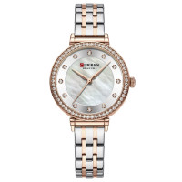 Curren 9087 Gold-Silver-White