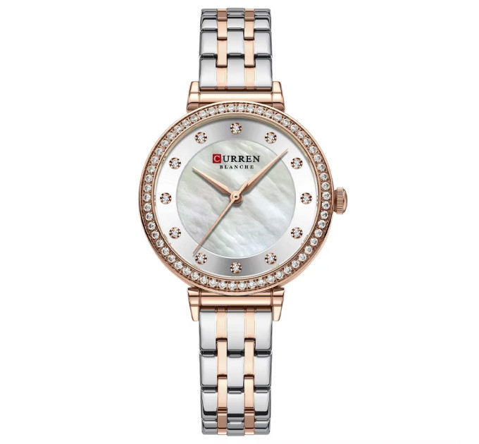 Curren 9087 Gold-Silver-White