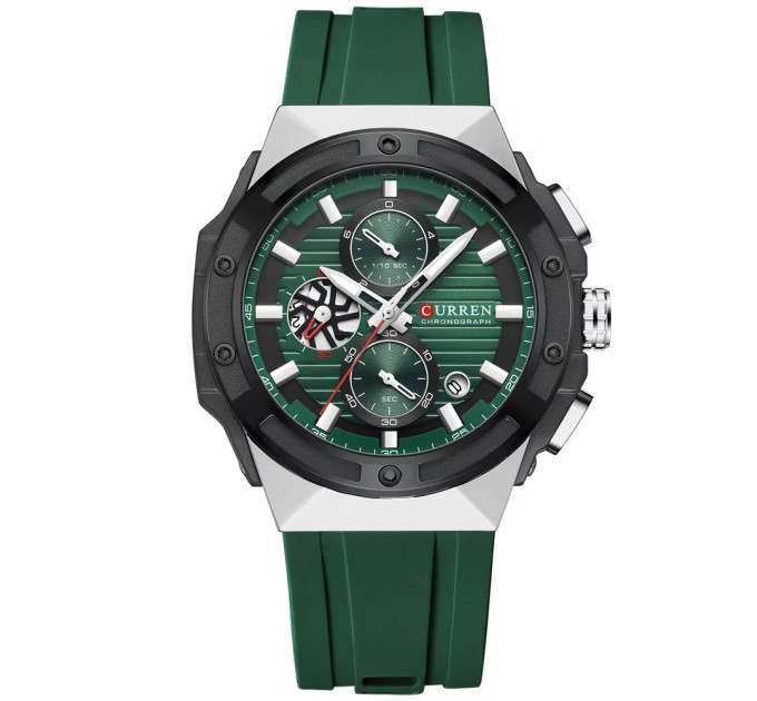 Curren 8462 Silver-Green