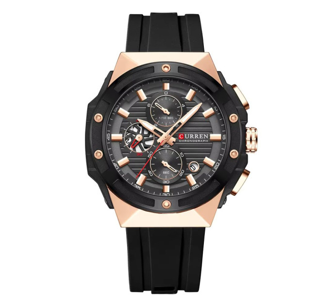Сurren 8462 Rose Gold-Black