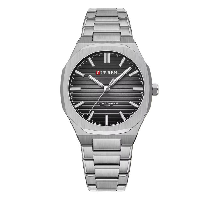 Сurren 8456 Silver-Black