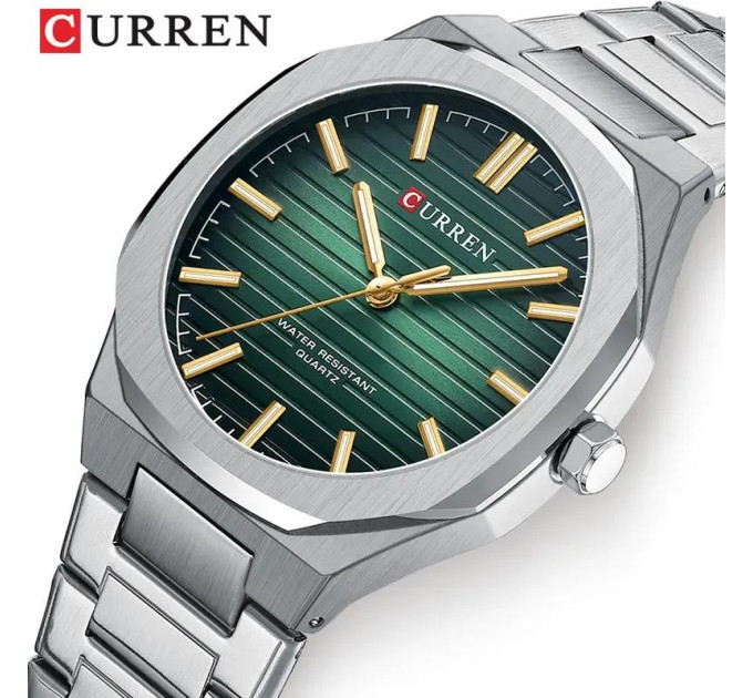 Сurren 8456 Silver-Green