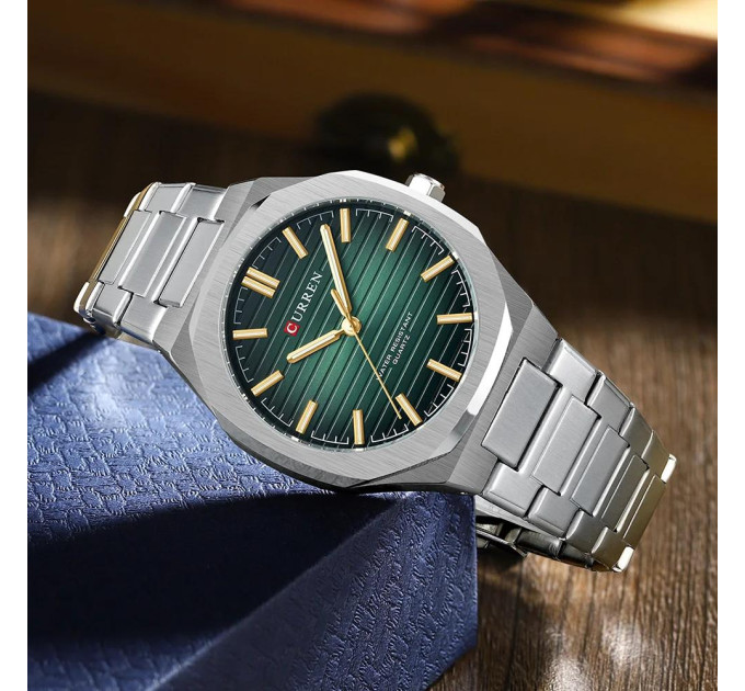 Сurren 8456 Silver-Green