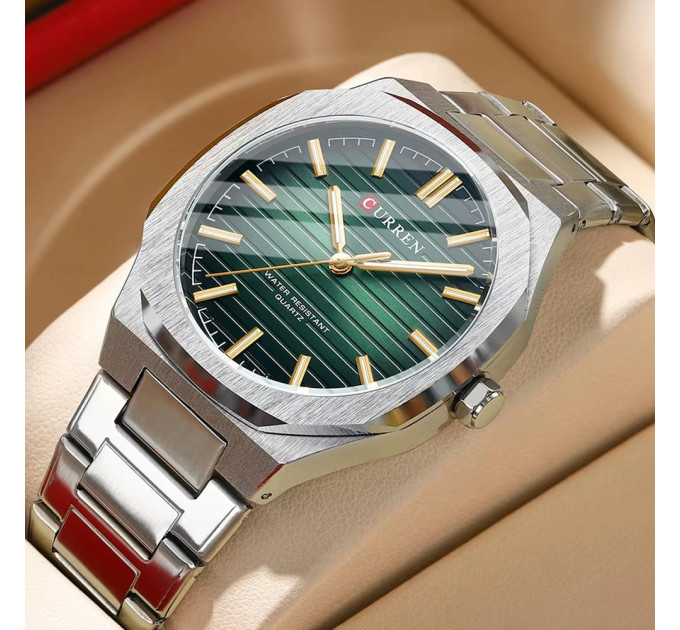 Сurren 8456 Silver-Green