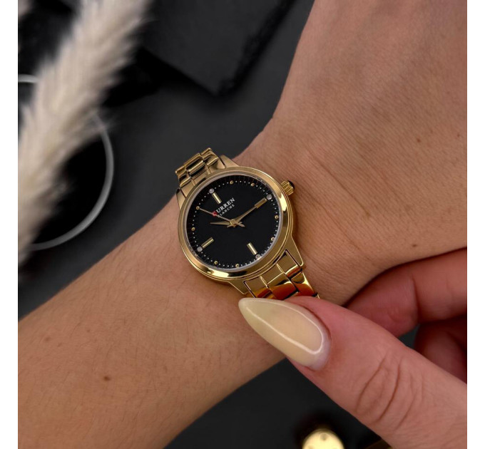 Сurren 9094 Gold-Black