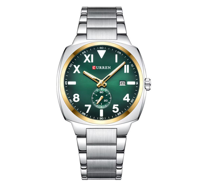 Сurren 8472 Silver-Gold-Green