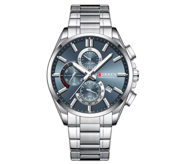 Сurren 8475 Silver-Blue