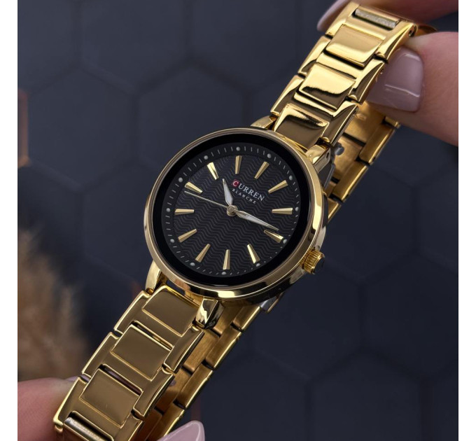 Сurren 9109 Gold-Black