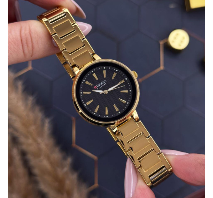 Сurren 9109 Gold-Black