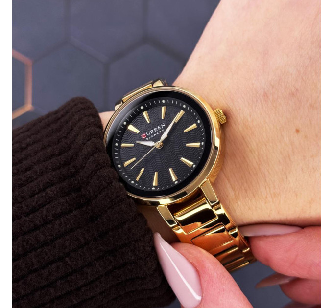 Сurren 9109 Gold-Black