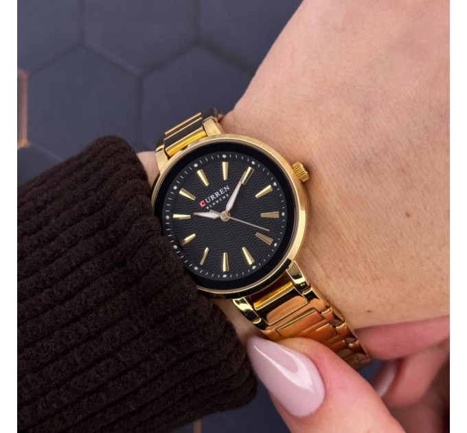 Сurren 9109 Gold-Black