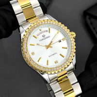 Forsining 6919 Silver-Gold-White Steel