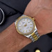 Forsining 6919 Silver-Gold-White Steel