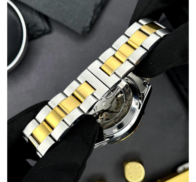 Forsining 6919 Silver-Gold-White Steel