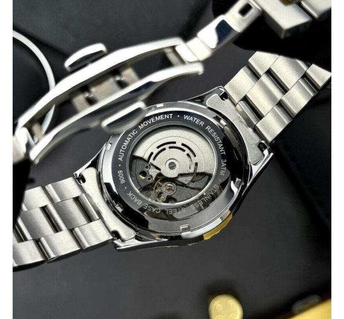 Forsining 6919 Silver-Gold-White Steel