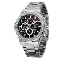 Forsining 6914 Silver-Black Steel