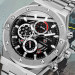 Forsining 6914 Silver-Black Steel
