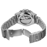 Forsining 6914 Silver-Black Steel